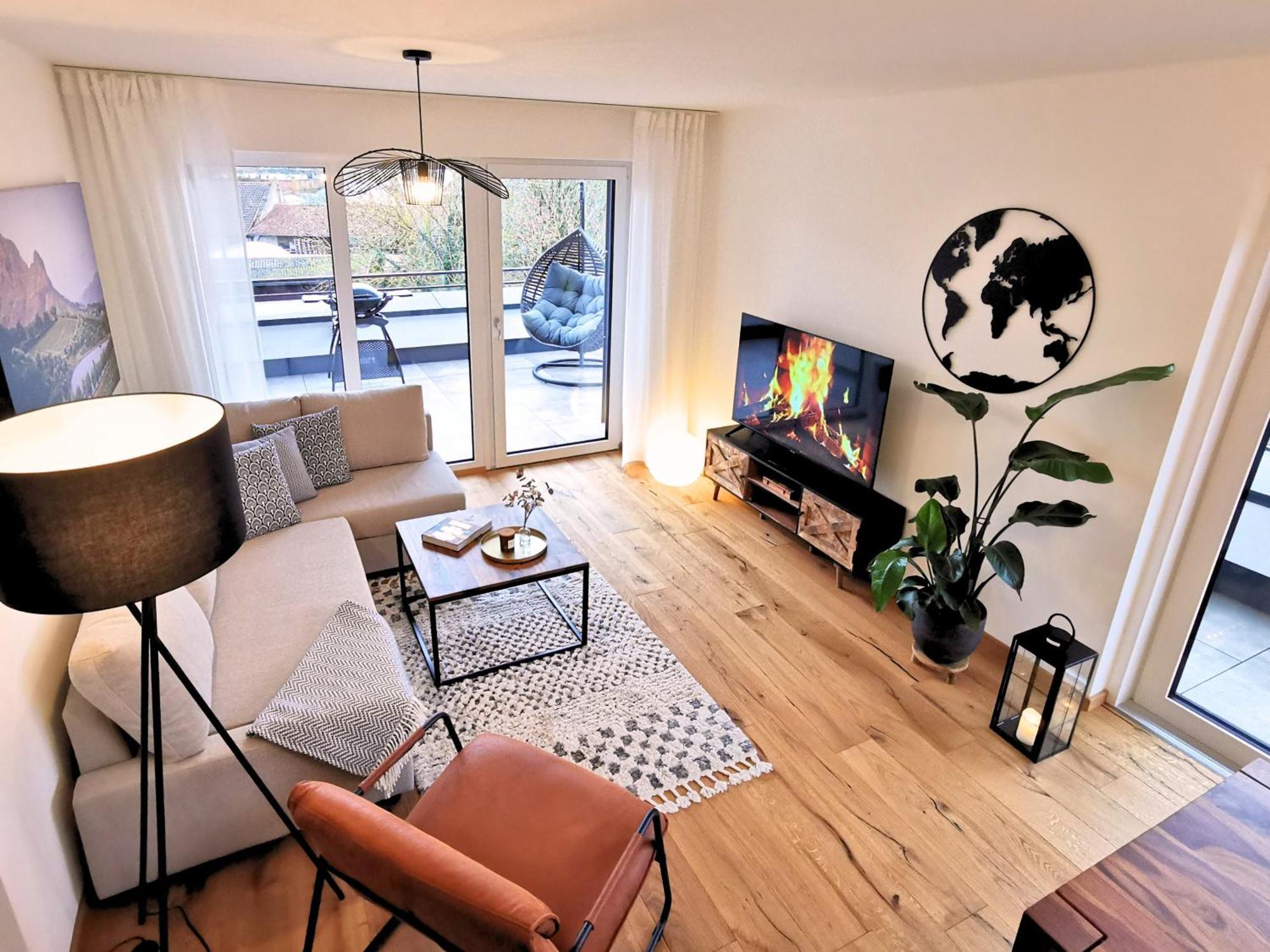 Fynbos Penthouse Deluxe, Balkon, Parkplatz Apartment Straubing Ngoại thất bức ảnh