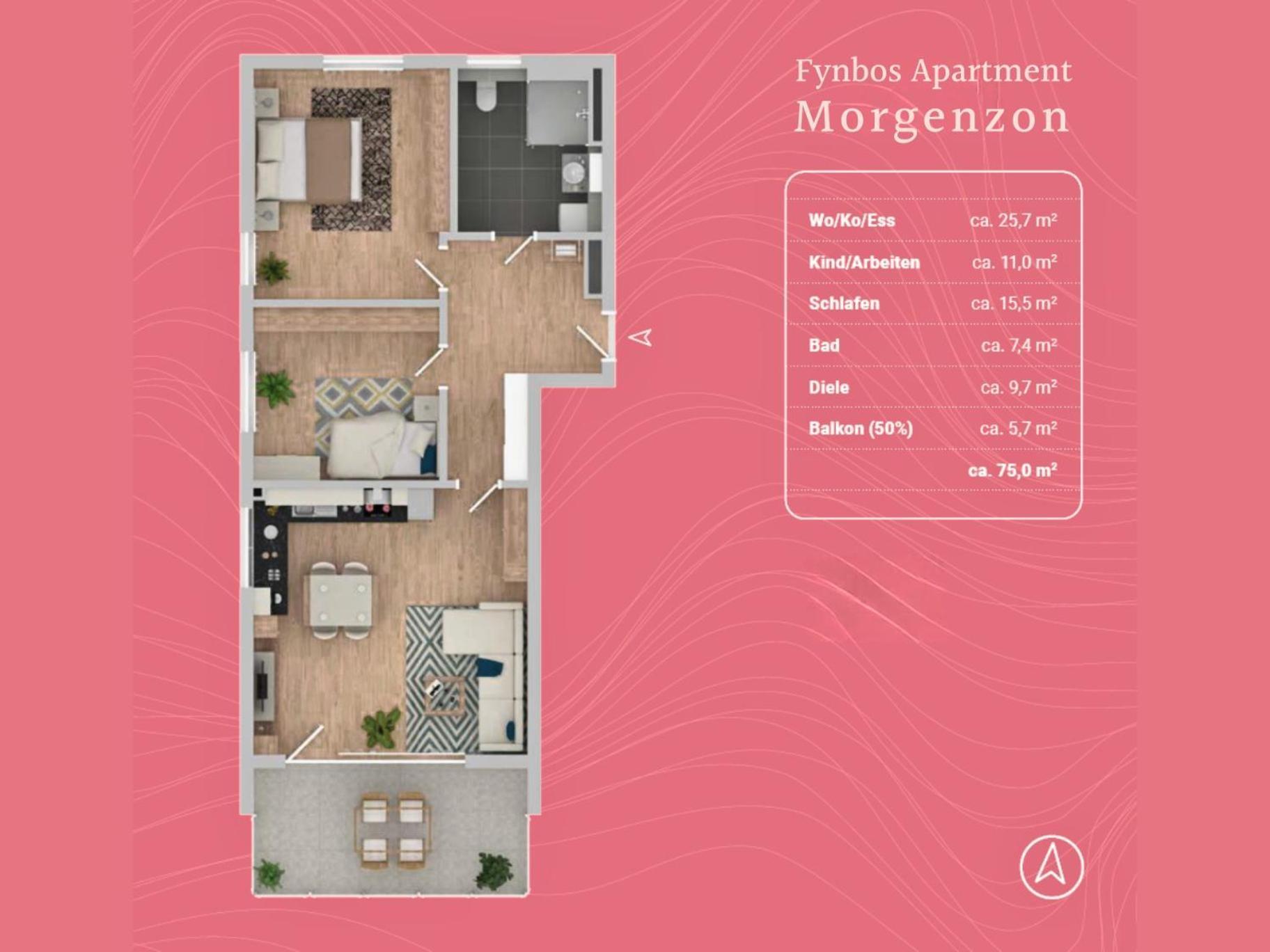 Fynbos Penthouse Deluxe, Balkon, Parkplatz Apartment Straubing Ngoại thất bức ảnh